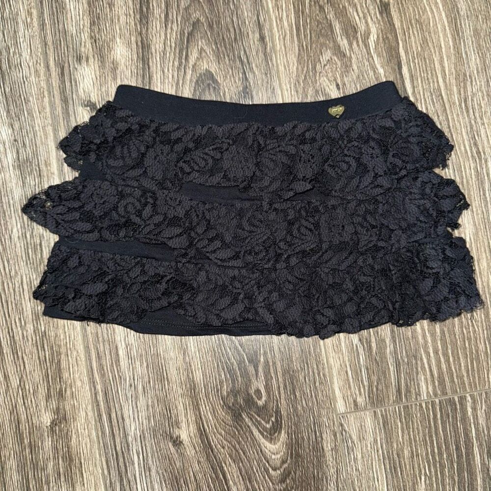 Juicy Couture 18/24M Black Lace Skirt